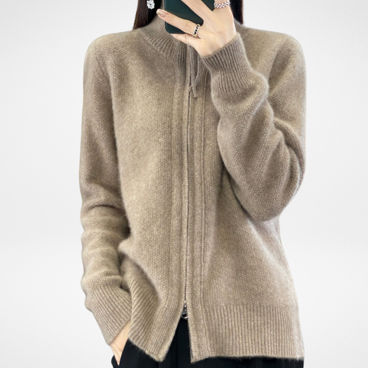 Katrina | Minimalist Zip Jumper
