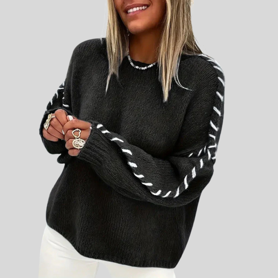 Tally | Cozy Round Neck Jumper