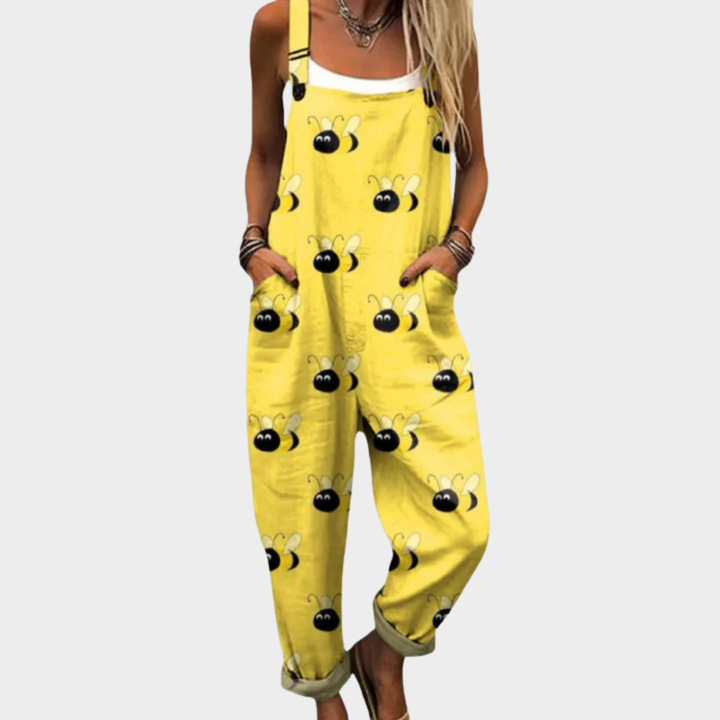 Julie | Comfortable Printed Overalls