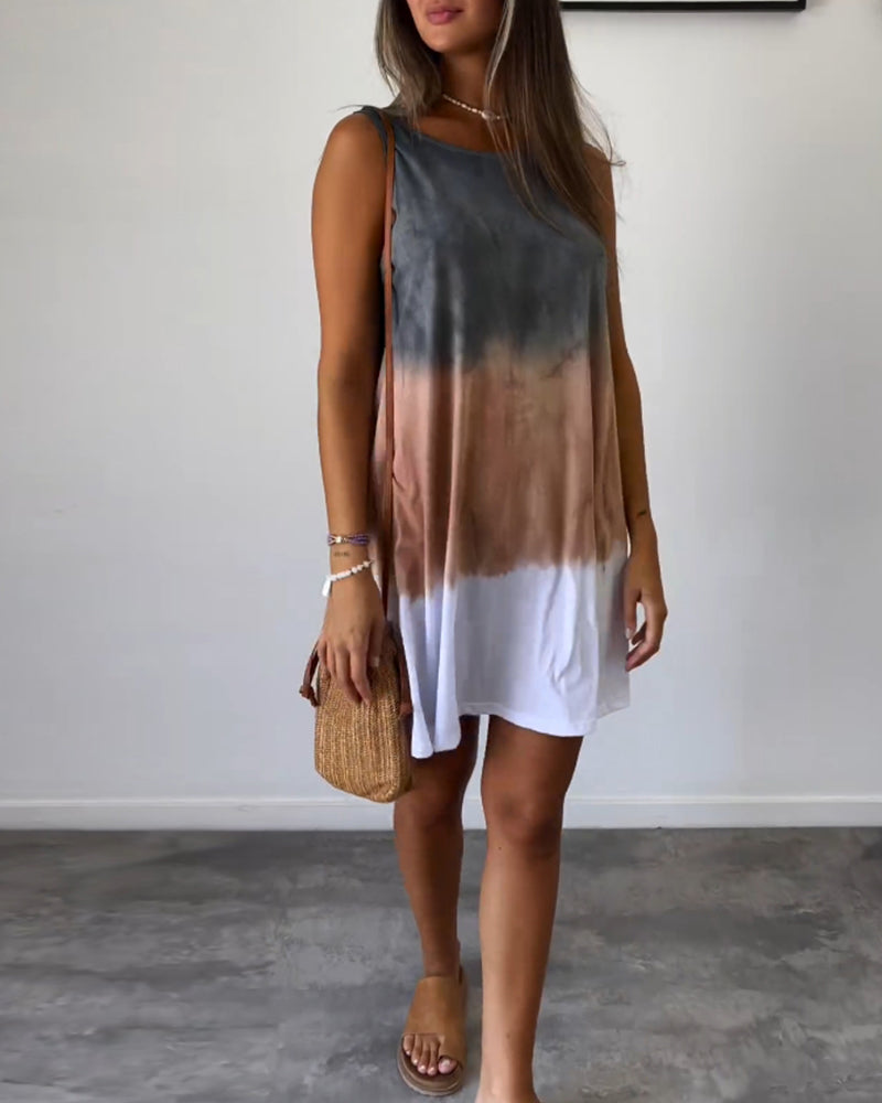 Yvette | Casual Gradient Dress