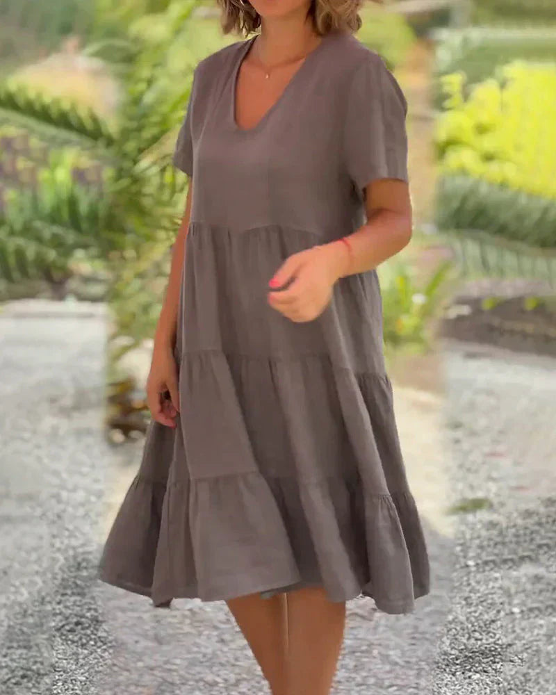 Bess | Casual Summer V-neck Dress