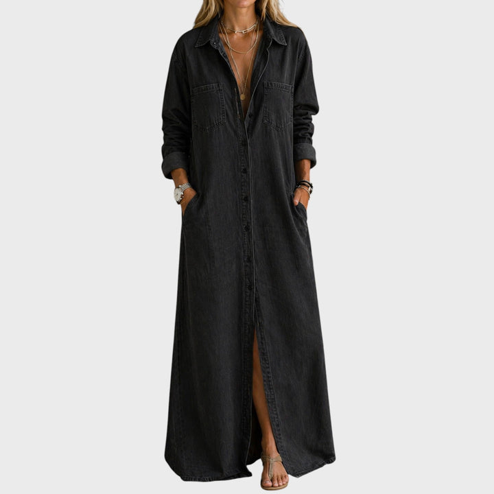 Delana | Button Dress