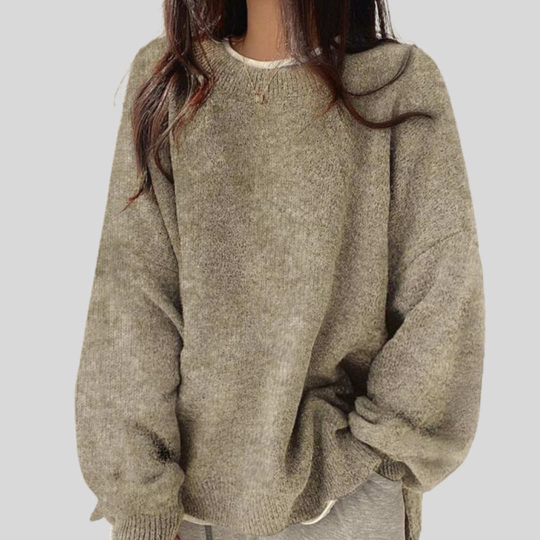Violetta | Cozy Round Neck Jumper