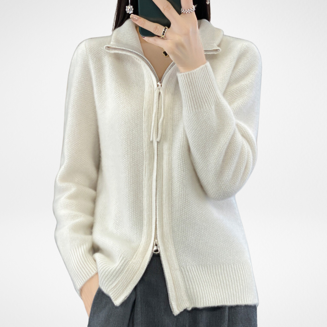 Katrina | Minimalist Zip Jumper