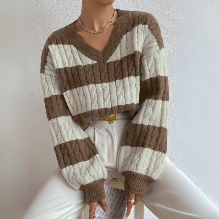 Morta | Comfy V-Neck Jumper