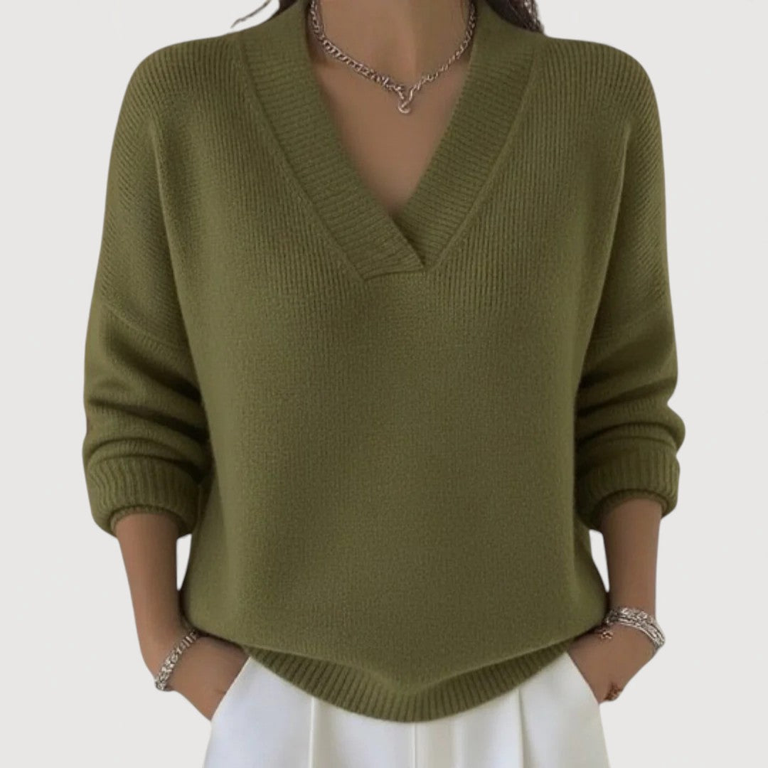 Merlie | Relaxed V-Neck