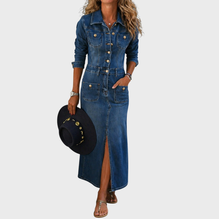 Leila | Classic Denim Dress