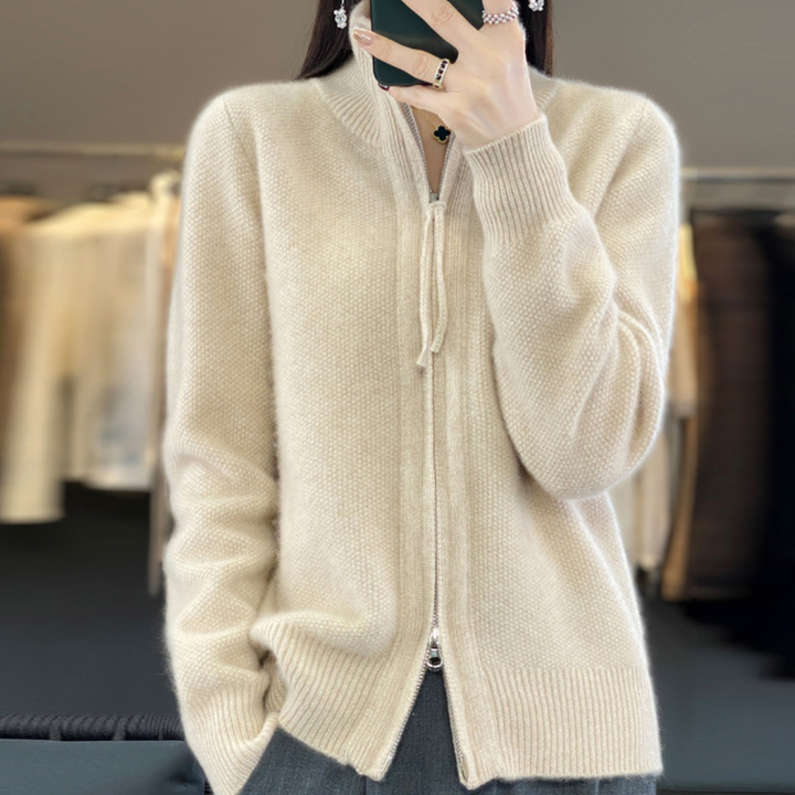 Katrina | Minimalist Zip Jumper