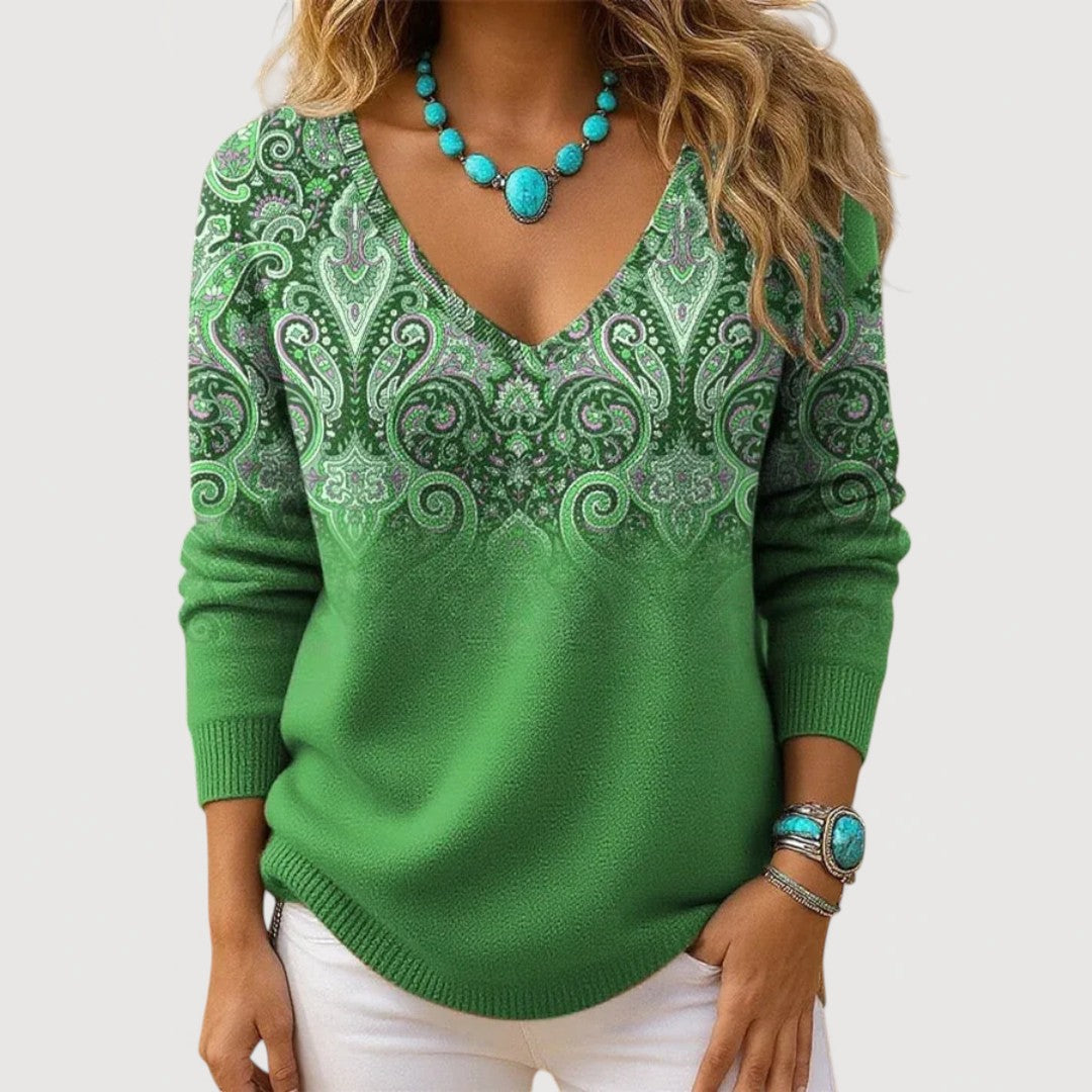 Althea | V-Neck Top