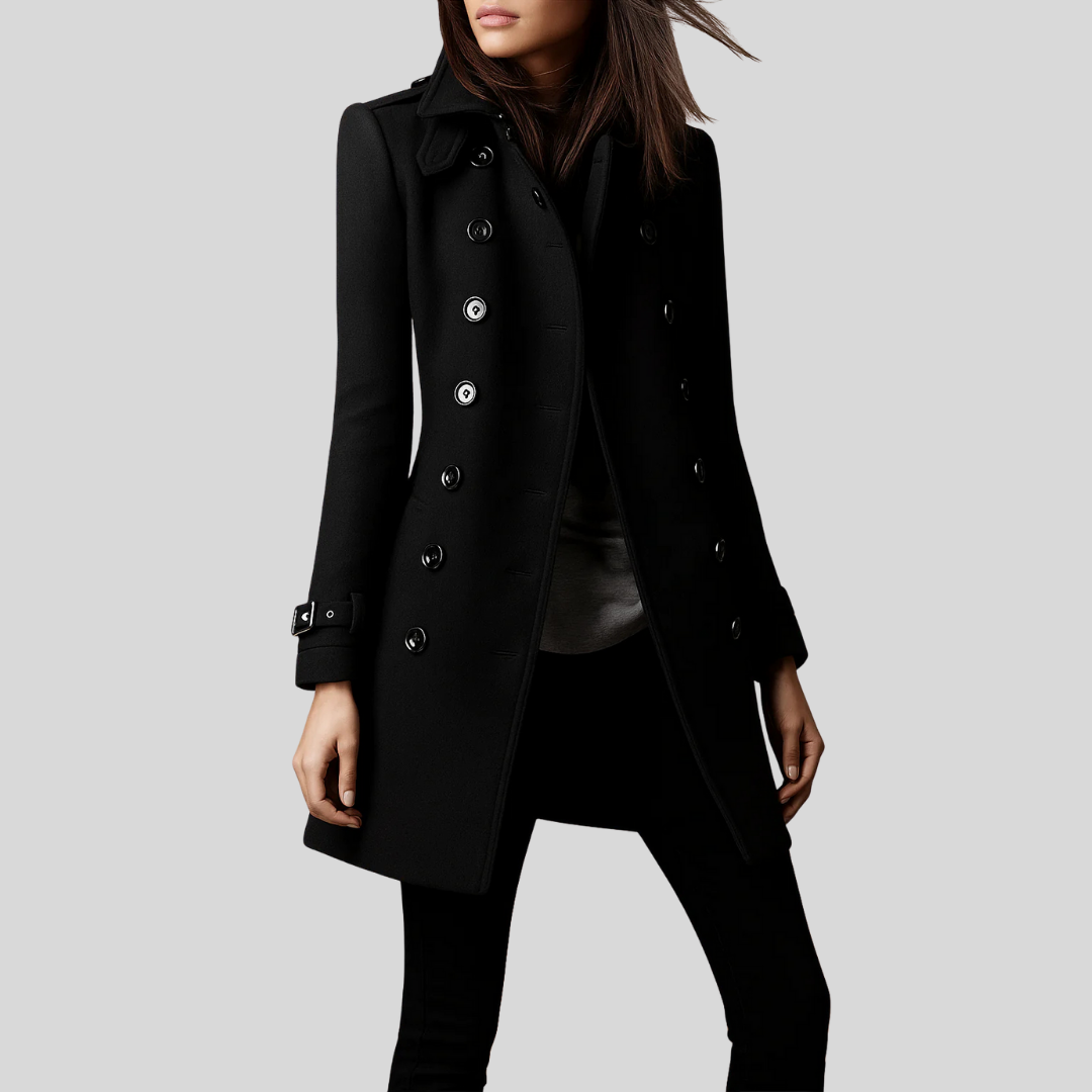 Kiana | Double Breasted Trench Coat