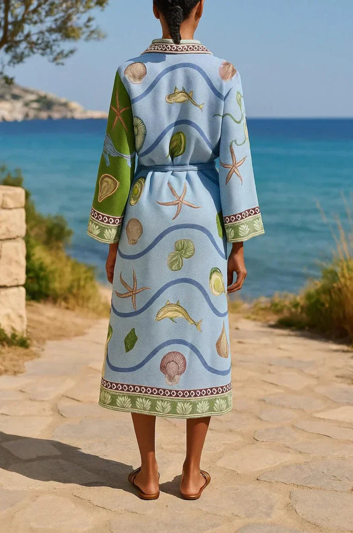 Grace | Relaxed Belted Midi Dress