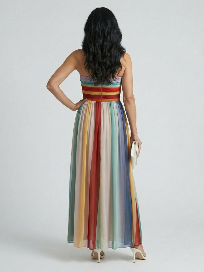 Natalie | Maxi Dress with Stripes