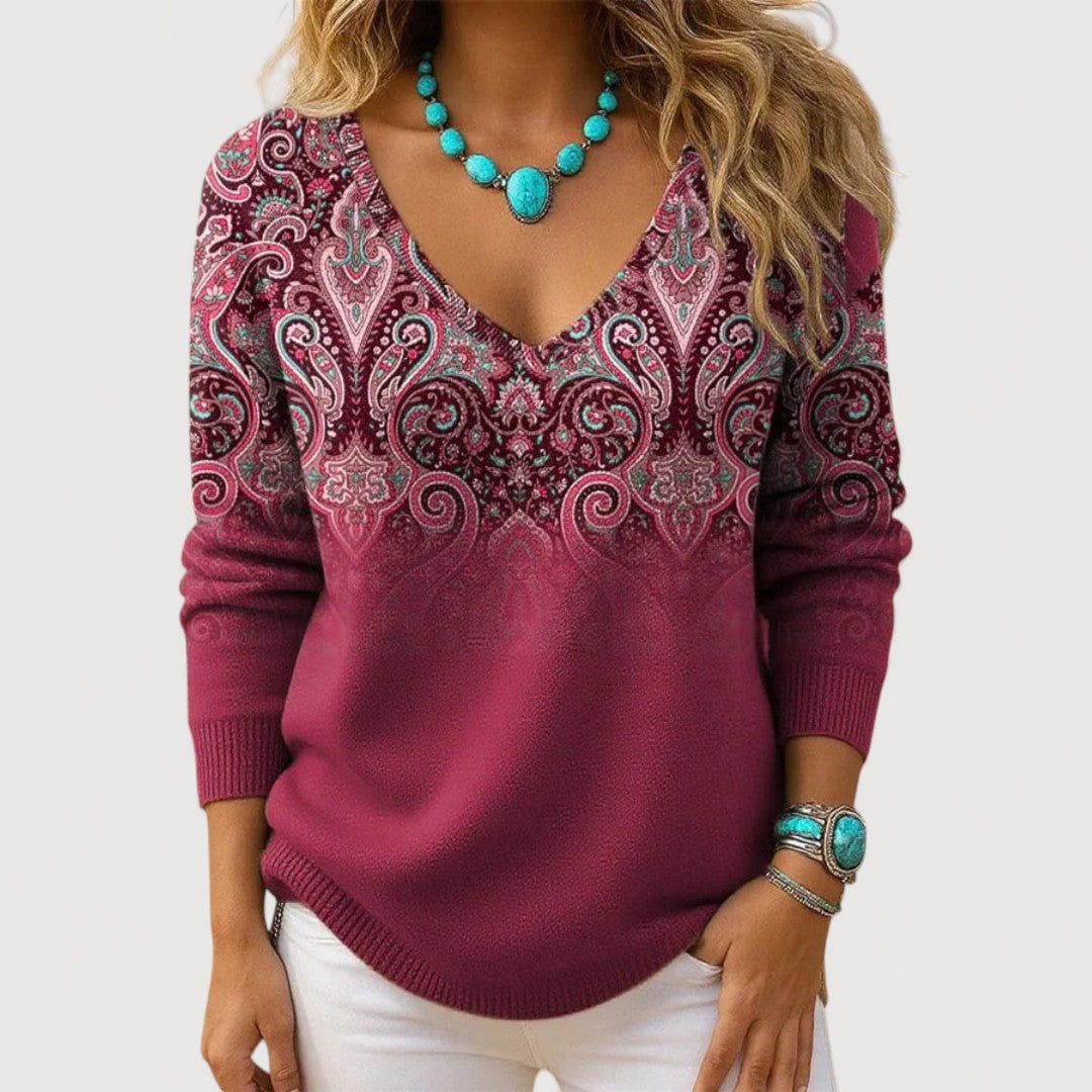 Althea | V-Neck Top