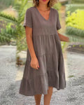 Bess | Casual Summer V-neck Dress