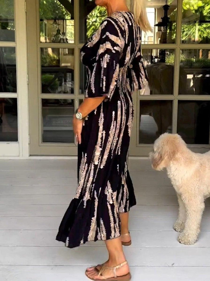 Catrin | Effortless Abstract Dress