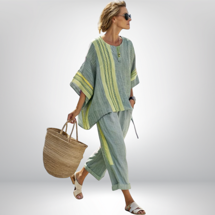 Daisy | Boho Striped Set