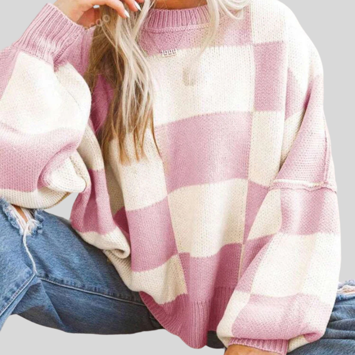 Reverie | Casual Plaid Jumper