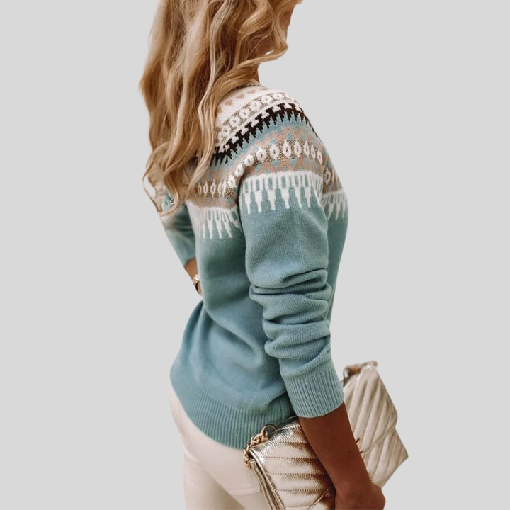 Avery | Fair Isle Knit Jumper