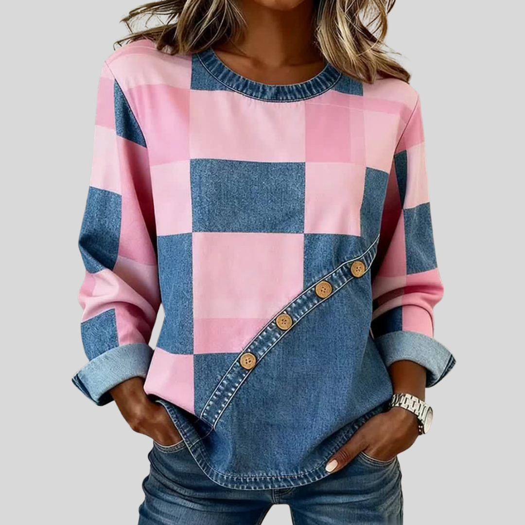 Alouette | Patchwork Art Sweatshirt