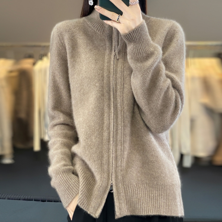 Katrina | Minimalist Zip Jumper