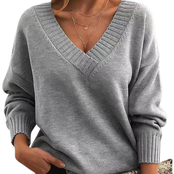 Lillian | Lightweight V-Neck Jumper