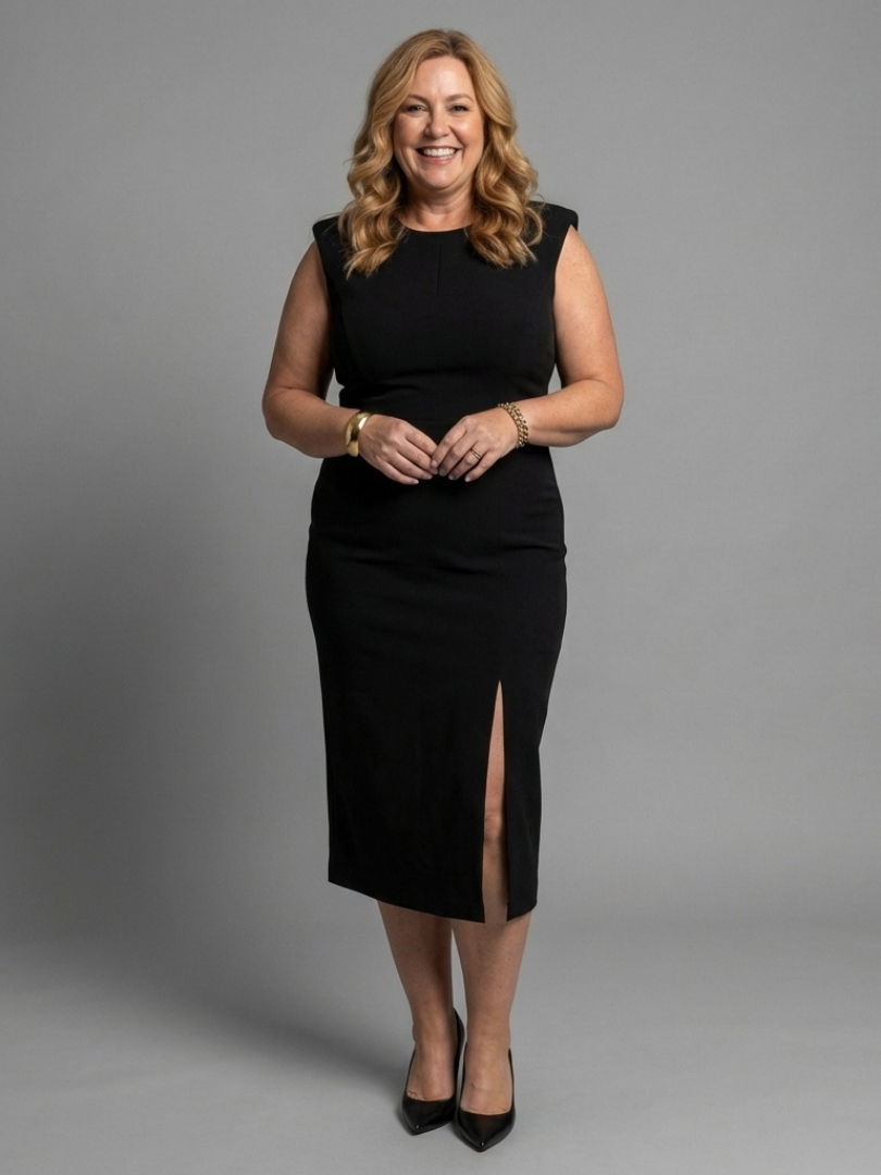 Brielle | Sleeveless Midi Dress