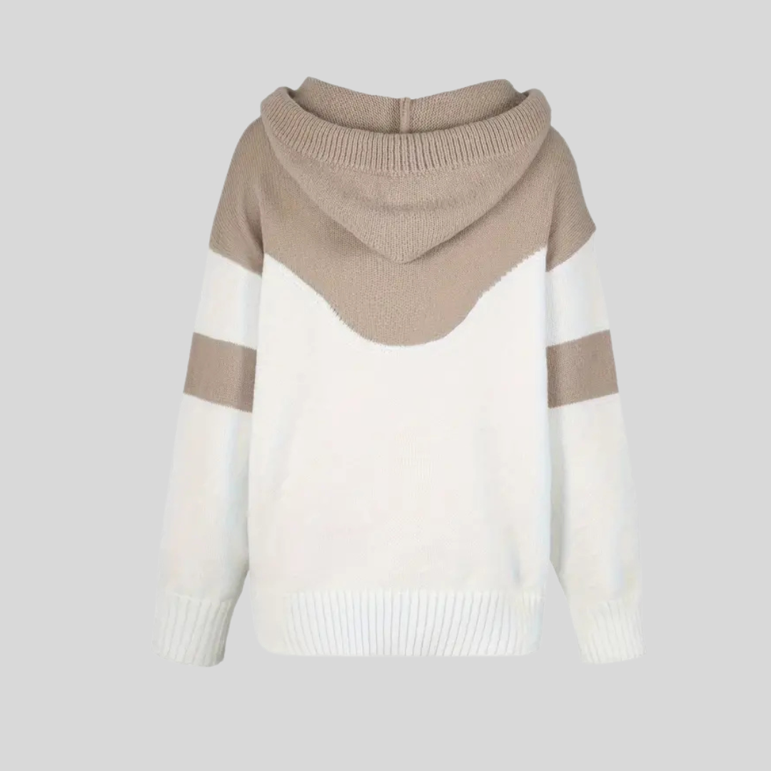 Ríona | Dual-Tone Cosy Hoodie