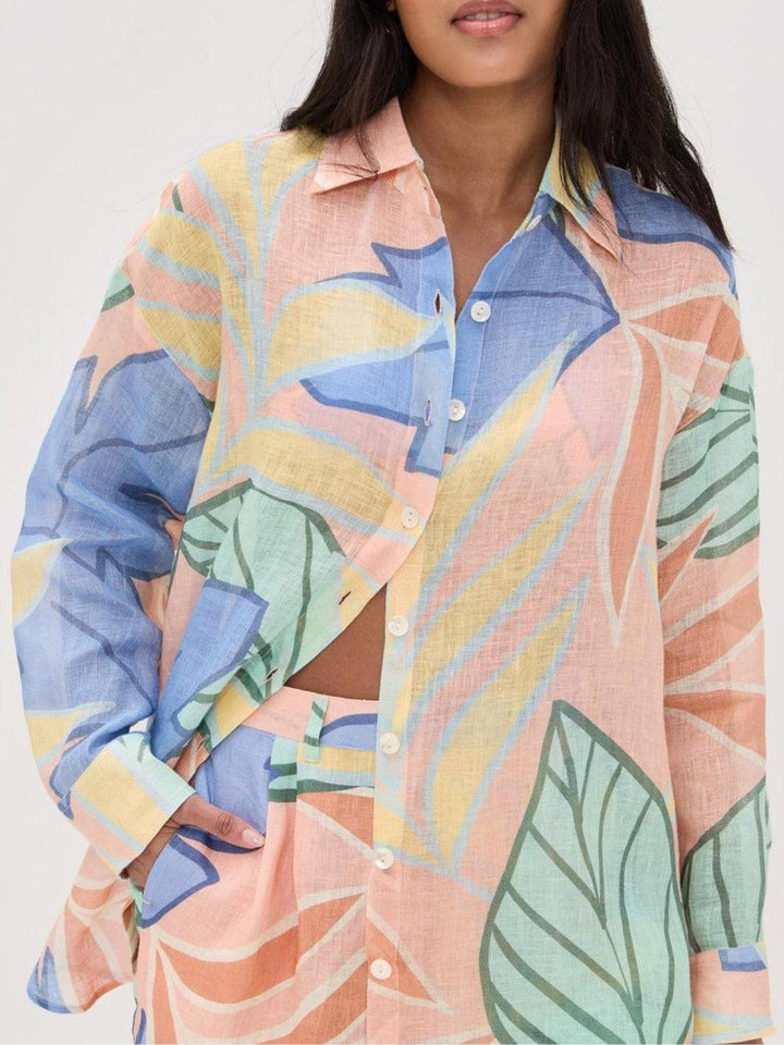 Hailey | Breezy Tropical Short Set