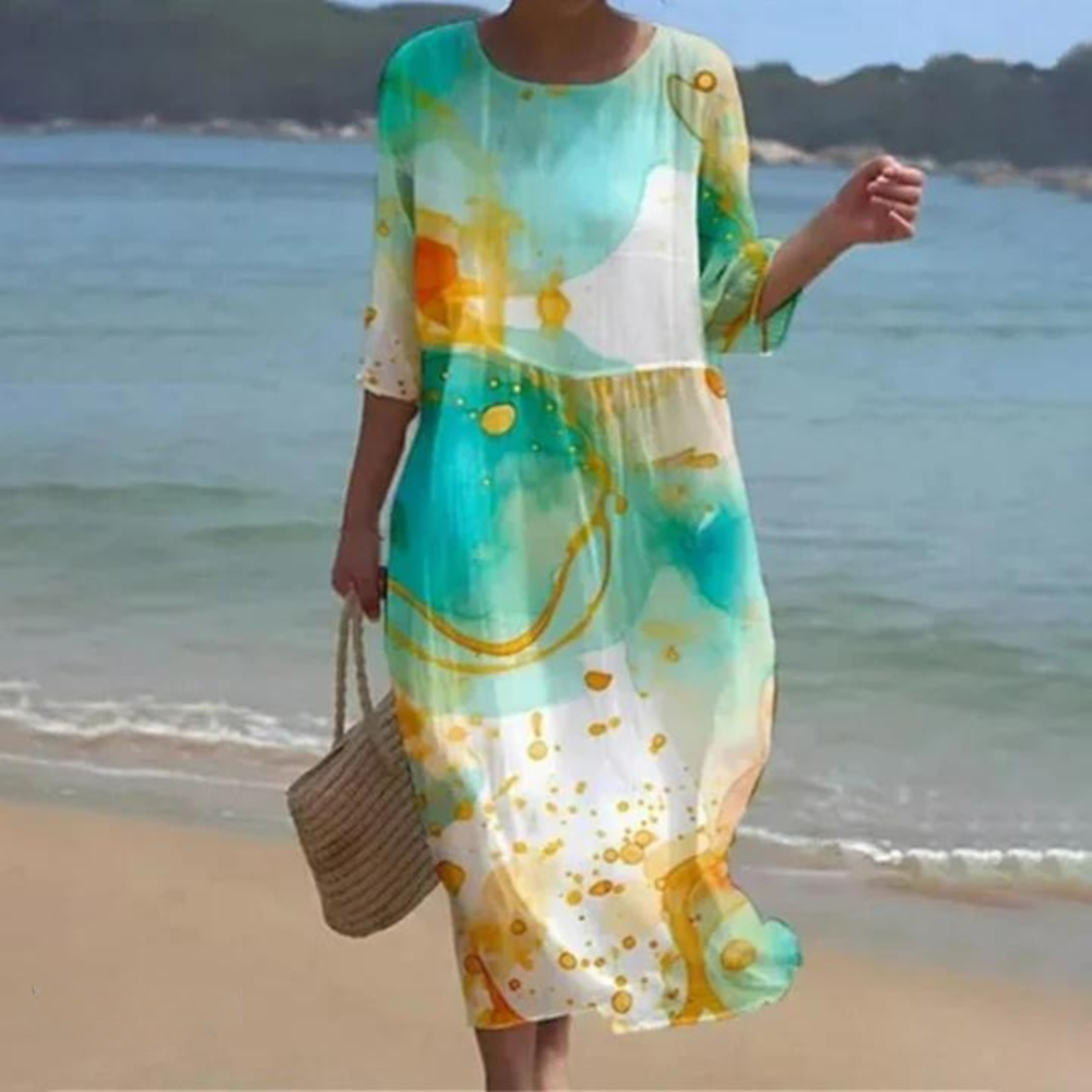 Bronwen | Summer Printed Dress