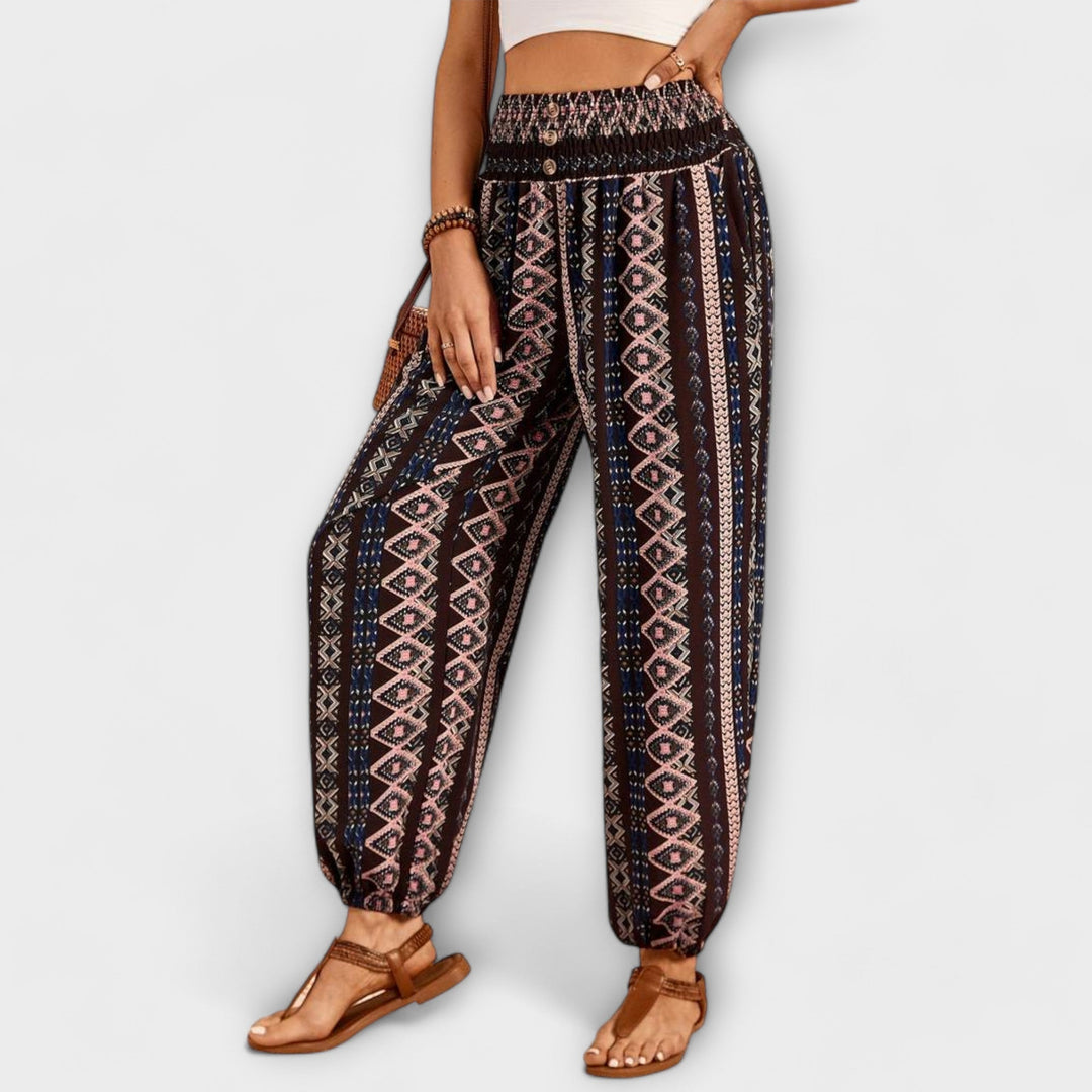 Scarlett | Ethnic Graphic Pants