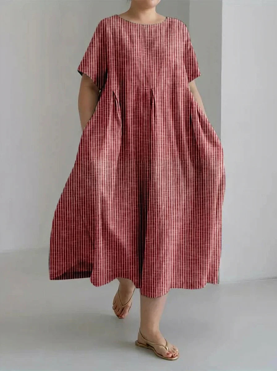 Evelyn | Retro Stripe Dress