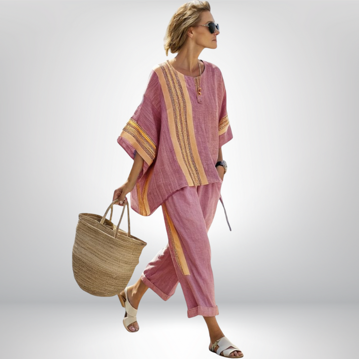 Daisy | Boho Striped Set