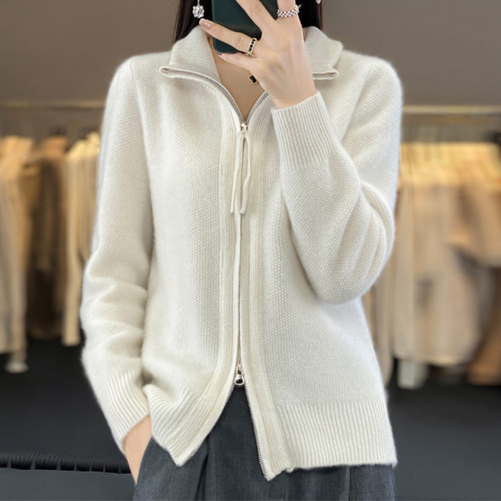Katrina | Minimalist Zip Jumper