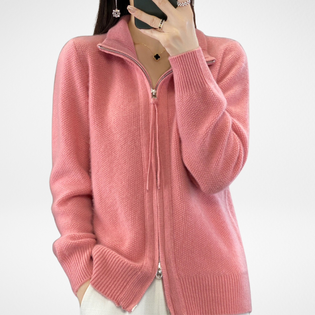 Katrina | Minimalist Zip Jumper