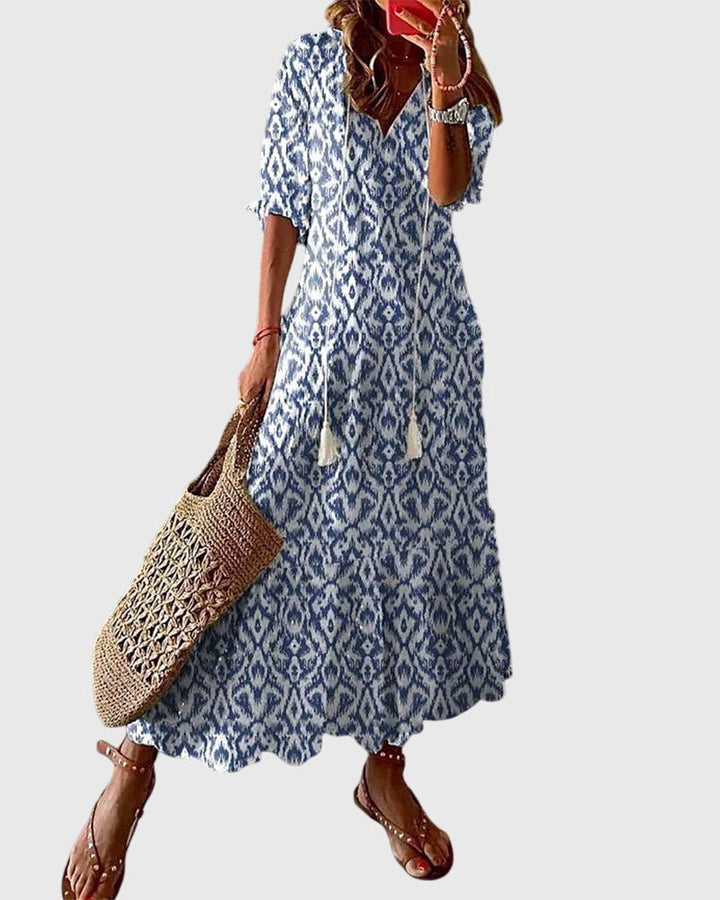 Carmel | Boho Maxi Summer Dress
