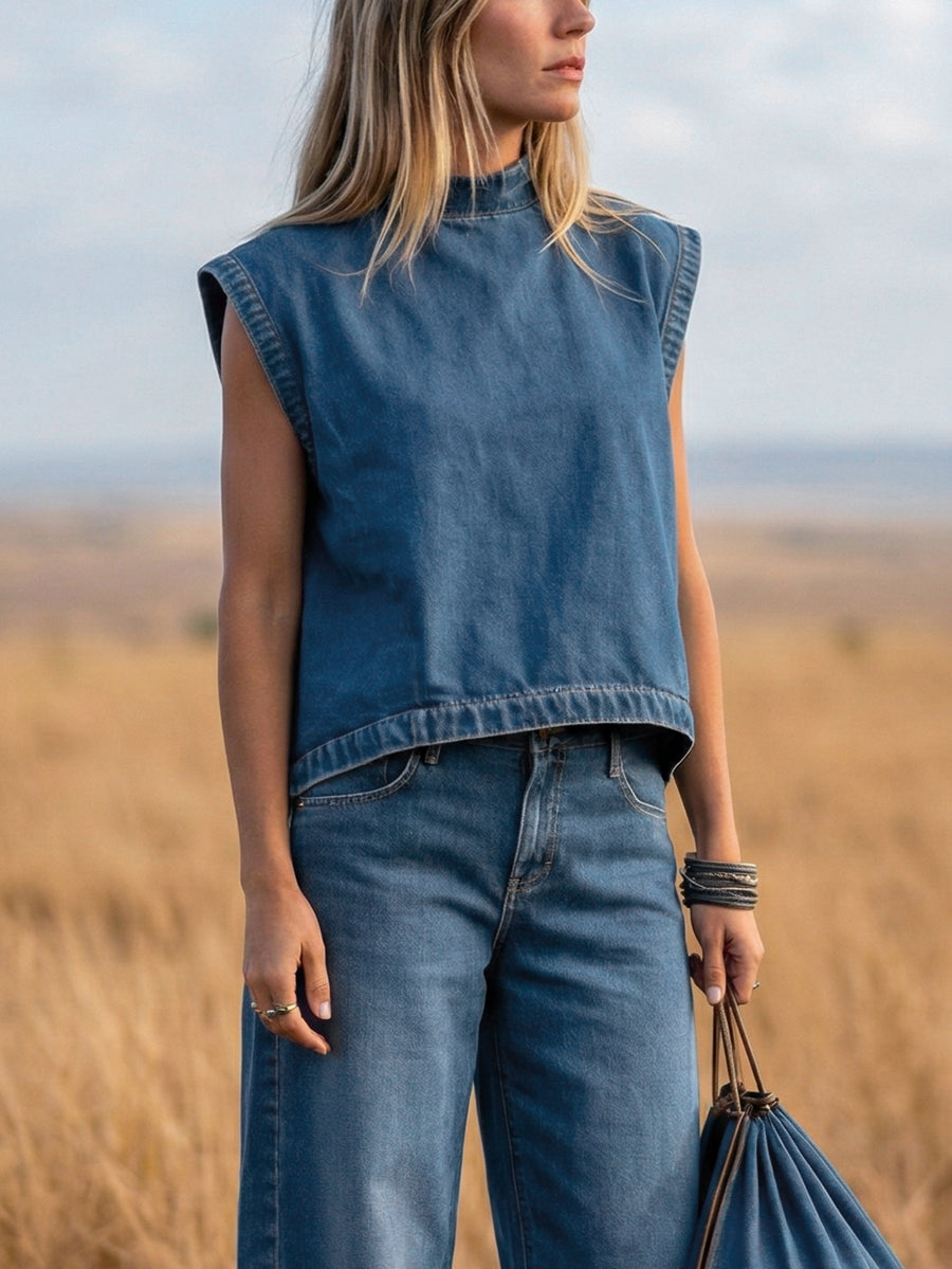 Merlina | Loose Set with Wide Trousers