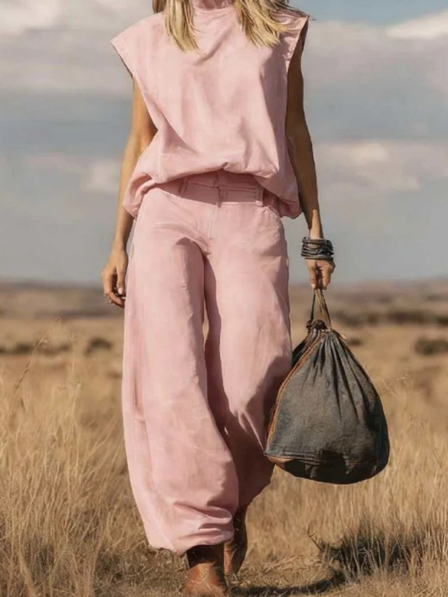 Merlina | Loose Set with Wide Trousers