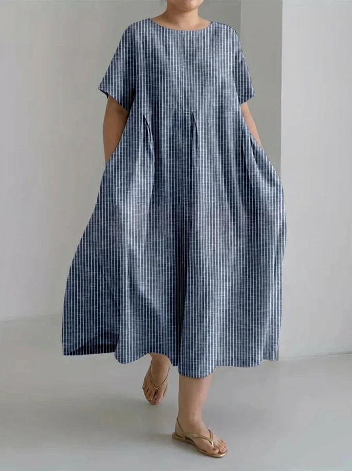 Evelyn | Retro Stripe Dress