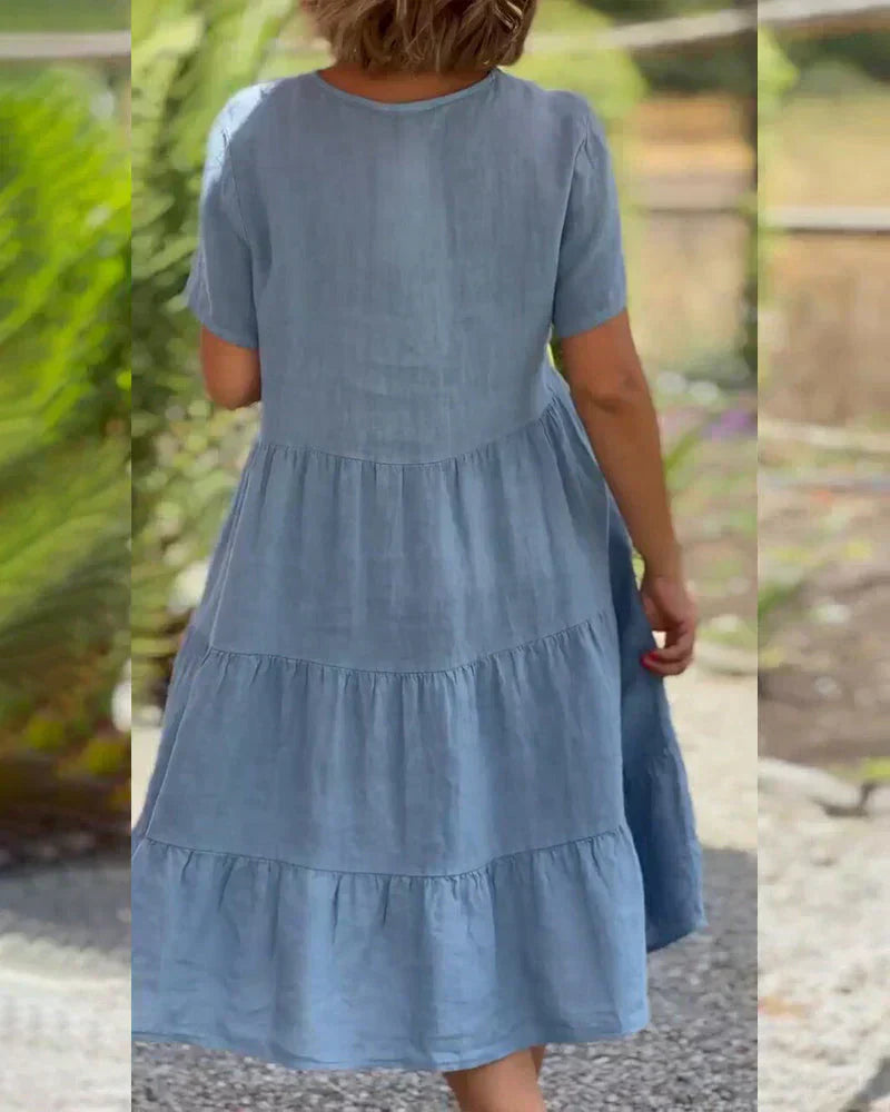 Bess | Casual Summer V-neck Dress