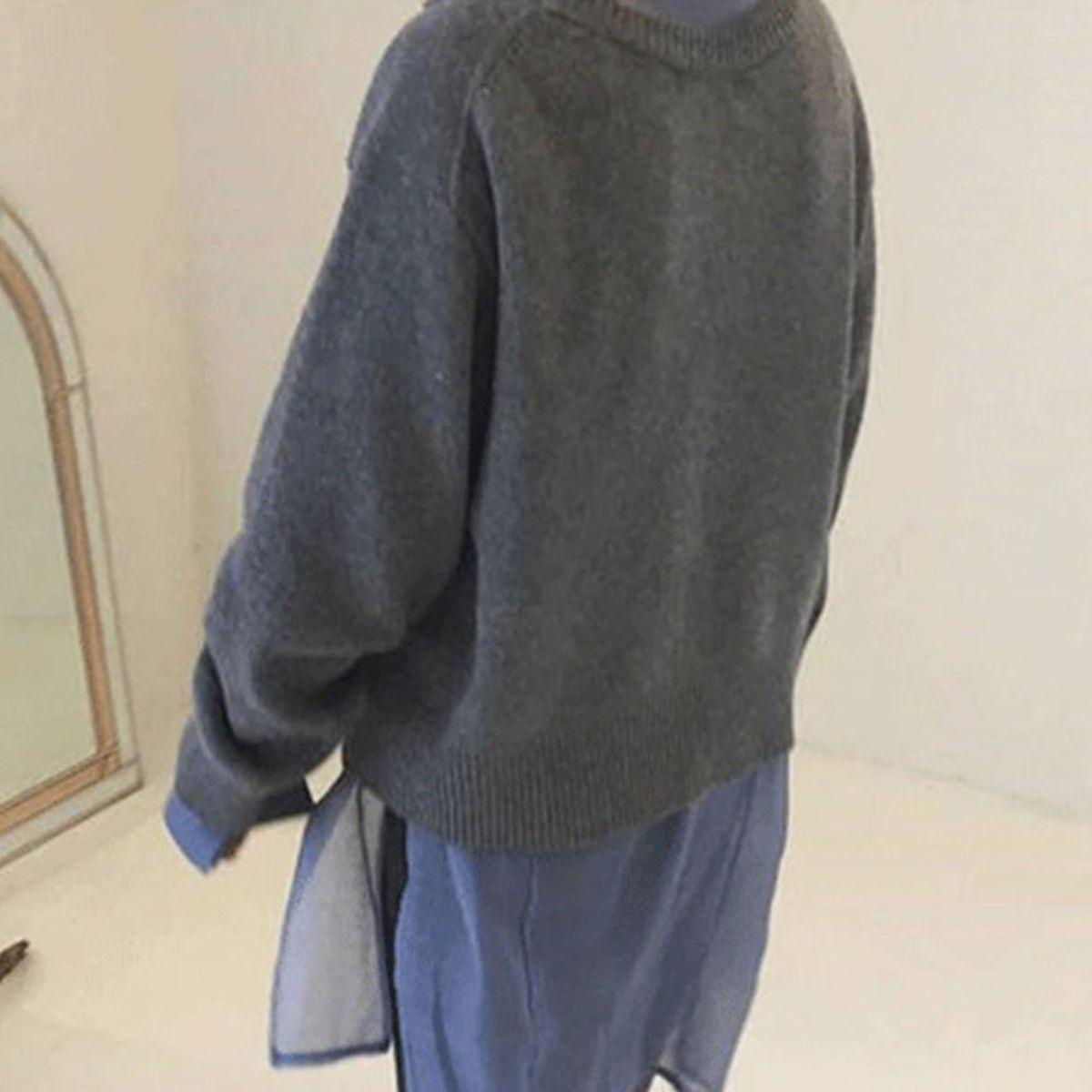 Alycia | Asymmetric Button Cardigan
