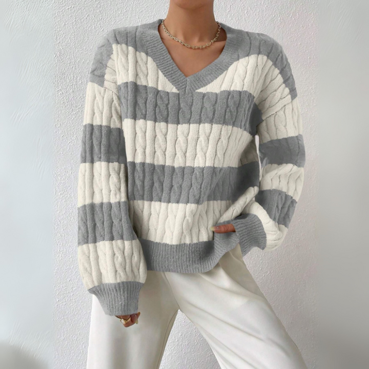 Morta | Comfy V-Neck Jumper