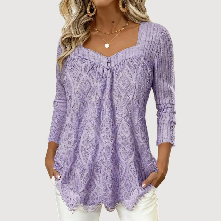 Lysa | Lace Detail Top