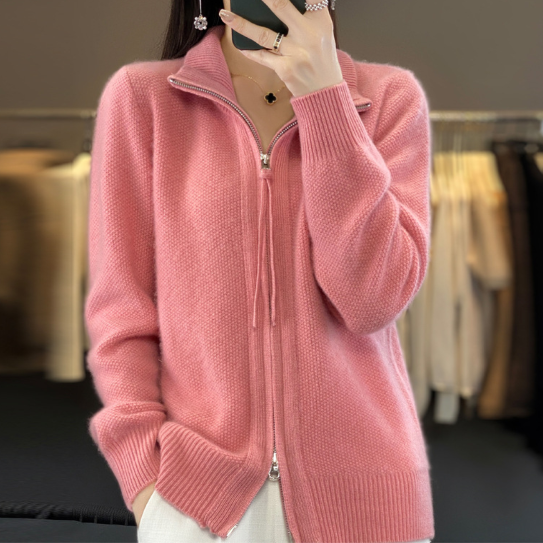 Katrina | Minimalist Zip Jumper