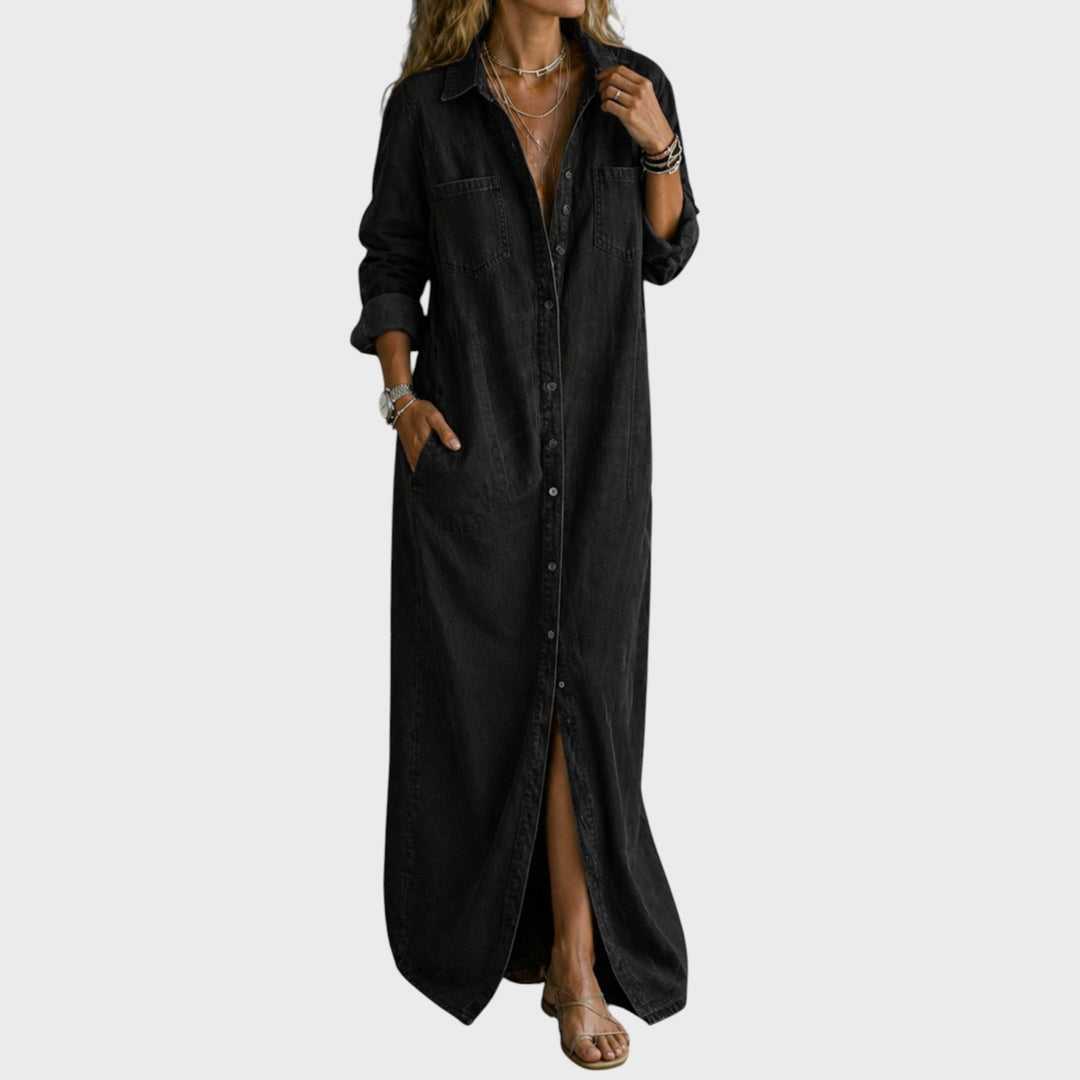 Delana | Button Dress