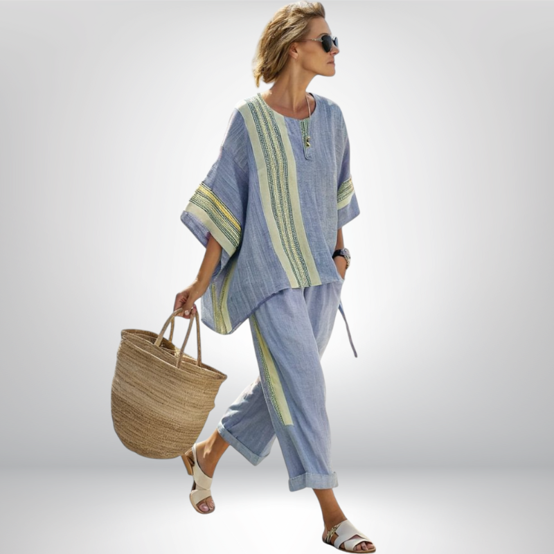 Daisy | Boho Striped Set