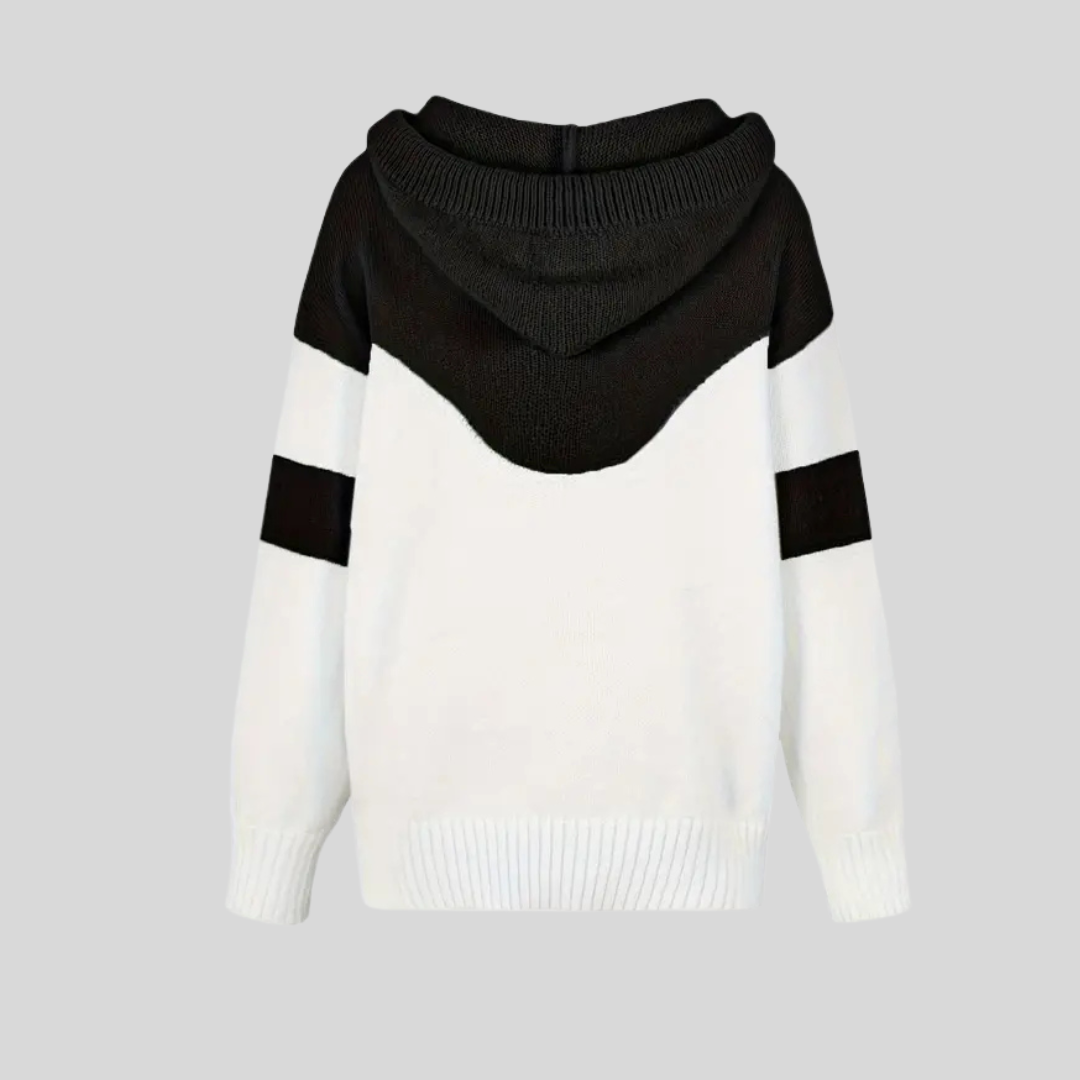 Ríona | Dual-Tone Cosy Hoodie