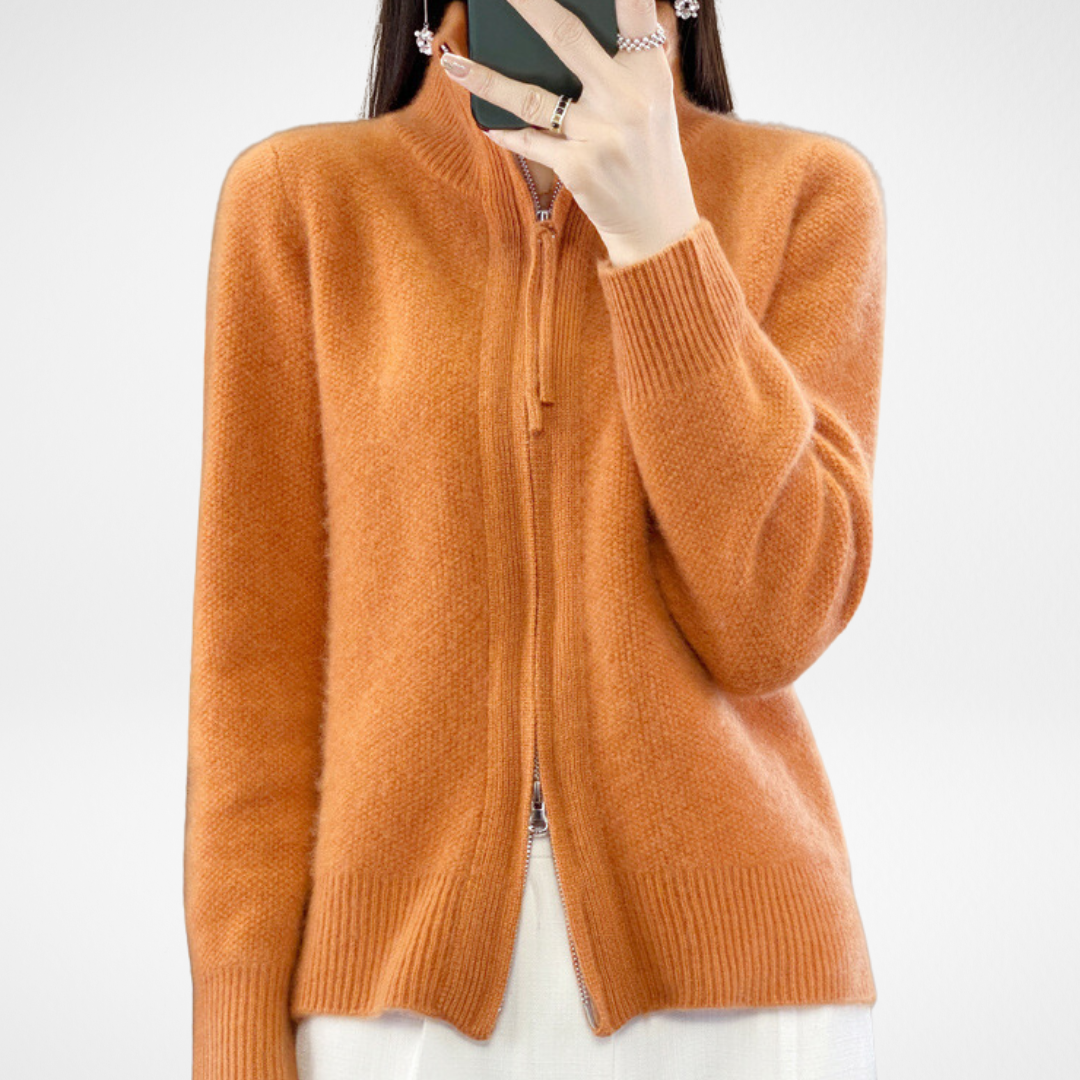 Katrina | Minimalist Zip Jumper