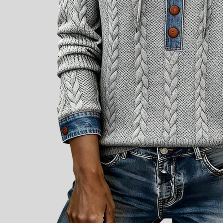 Norissea | Button-Front Knit Jumper