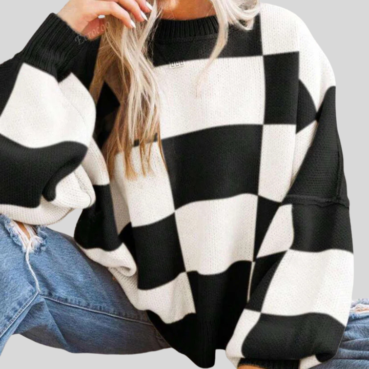 Reverie | Casual Plaid Jumper