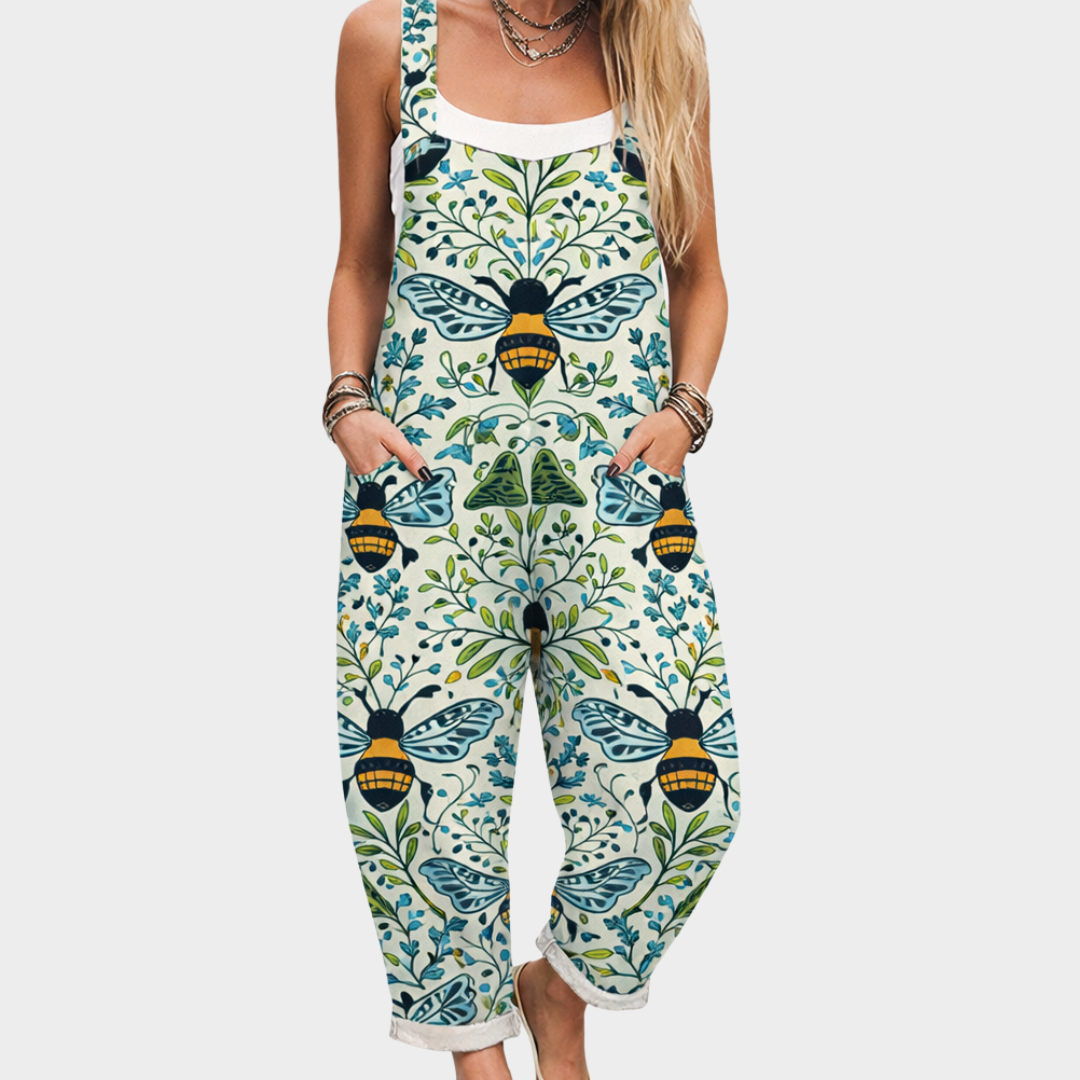 Denise | Comfortable Printed Overalls